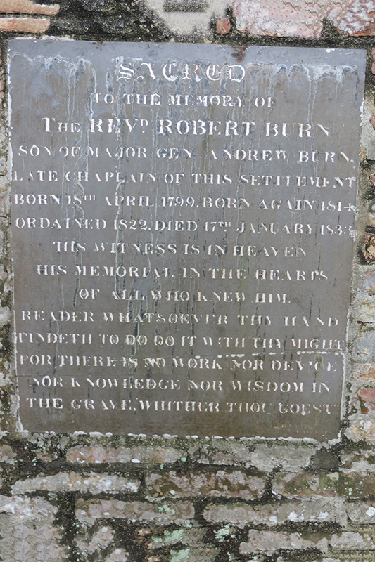 Reverend Robert Burn