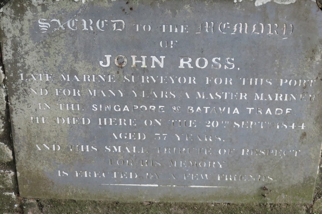 John Ross, late marine surveyor