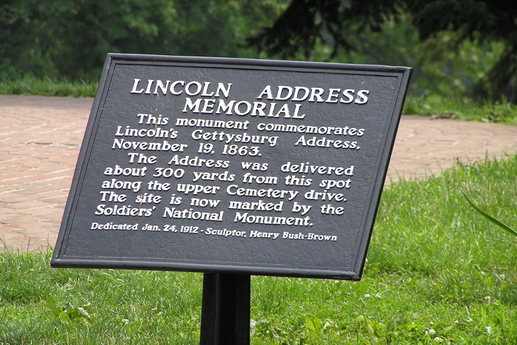 The Lincoln Address Memorial